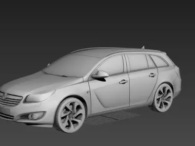 Vauxhall Insignia Sports Tourer 2013 Facelift 3D model