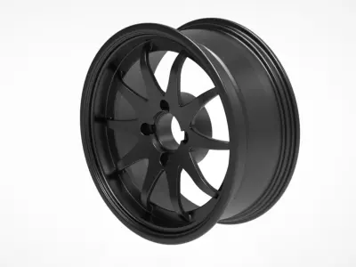 RIM R16 PCD 4x100 ET 40 3D print model