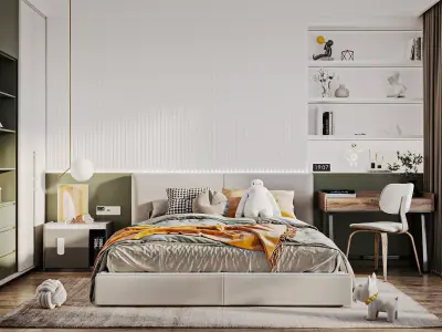 Bedroom Collection 01 For Unreal Engine 3D model