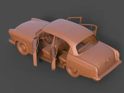 Gaz 21 3D print model