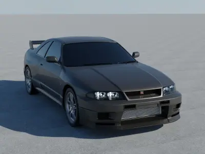 Nissan Skyline R33 GT-R  3D model