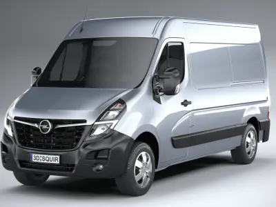 Opel Movano L2H2 2020 3D model