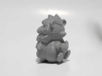 Cute Heart Hedgehog - Valentine Day 3D print model