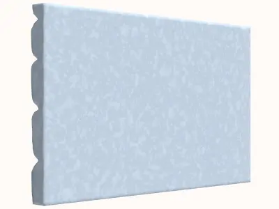 High Detail Boulder Wall Prop 3D model