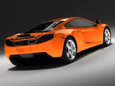 McLaren MP4-12 3D model