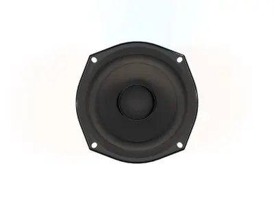 SPEAKER MODEL Low-poly 3D model