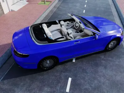 Mercedes Maybach Coupe Cabriolet 3D print model
