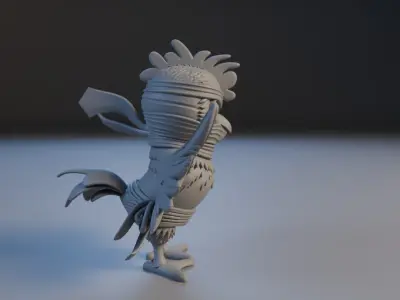 Ninjacock 3D print model