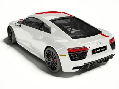 Audi R8 Coupe 2018 Model 3D model