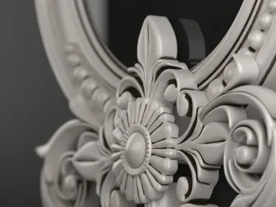 Mirror frame 3D model