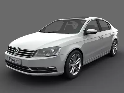 Volkswagen Passat Sedan 2011 3D model