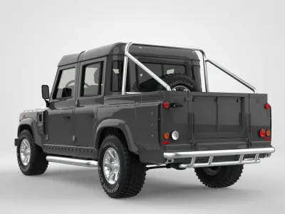 Land Rover Defender 3D model shop