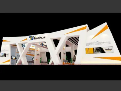 Exhibition - Area - 12X19-3DMAX2012-02 3D model