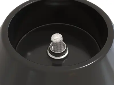 Metal Tiki Torch 3D model