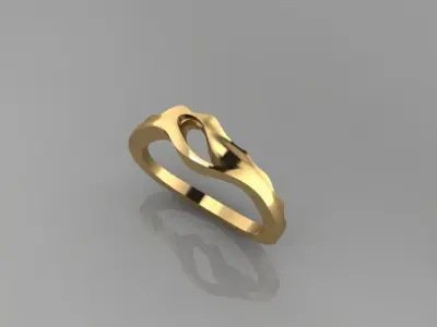 WAVE RING 3D print model