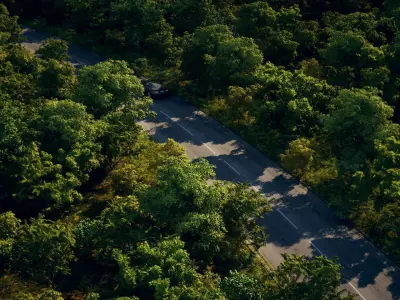 Beautiful Highway 3D model