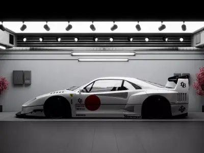 Neo-Tokyo Garage  Ferrari F40 Tribute 3D model