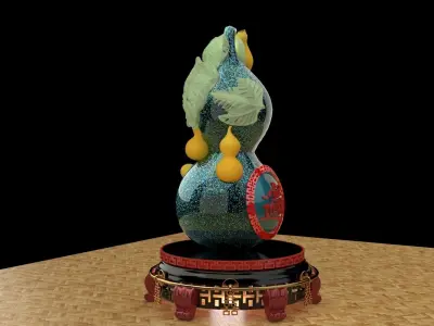 Chinese  gourd  3D model