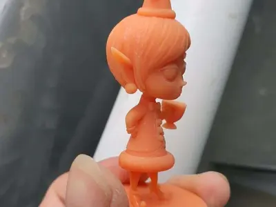 Magee from Disney Prep and Landing - 3D Print Model 3D print model