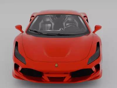 Ferrari F8 Tributo 3D model get