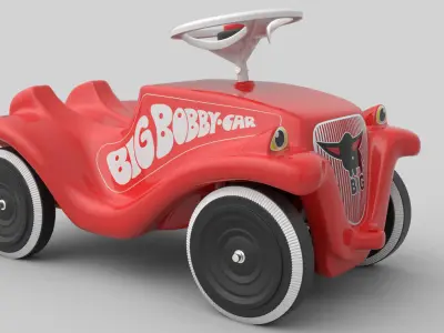Big Bobby Car Toy 3D model