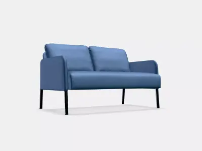 GLOSTAD 2-seater sofa Low-poly 3D model