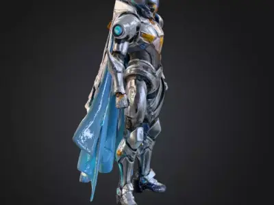 Mecha Knight Free 3D print model