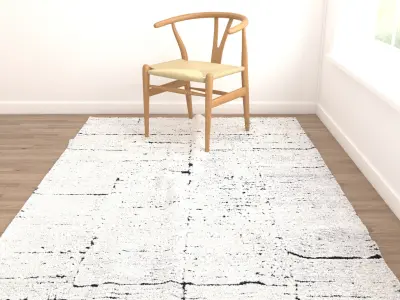Rugs No 1027 Low-poly 3D model