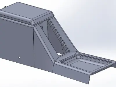 Toyota Corolla KE70 Arm Rest Console 3D print model