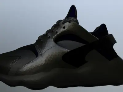 NIKE AIR HUARACHE SHOES PBR Low-poly 3D model
