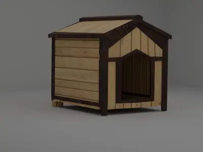dog house  3D model