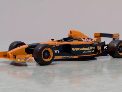 2001 Arrow A22 Formula 1 3D model