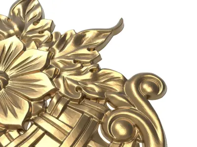  decorative pattern ready for 3D printing 3D model 41
