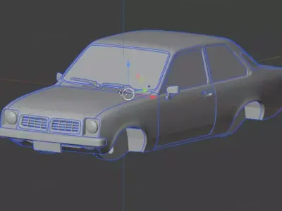 Chevette 1978 3D print model