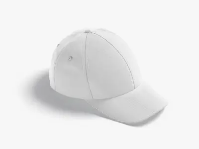 Baseball Cap Low-poly 3D model