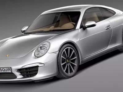 Porsche 911 Carrera 2013 3D model