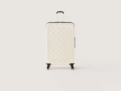 SUITCASE 74 CM Low-poly 3D model