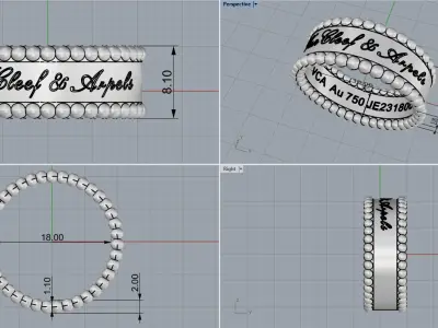 Ring 10797 3D print model