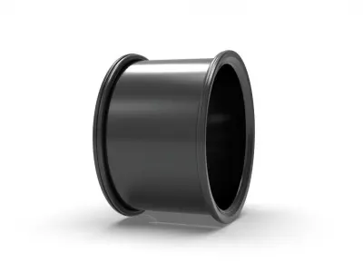 Black Rhino rim design  3D print model