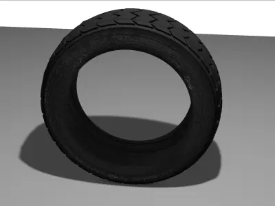 Construction Vehicle Tire  3D model
