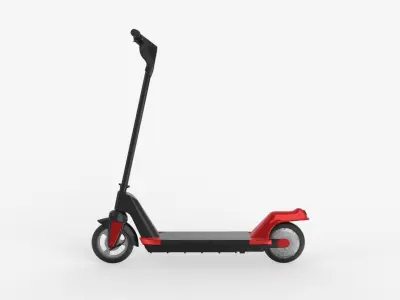 Electric Scooter 3D model