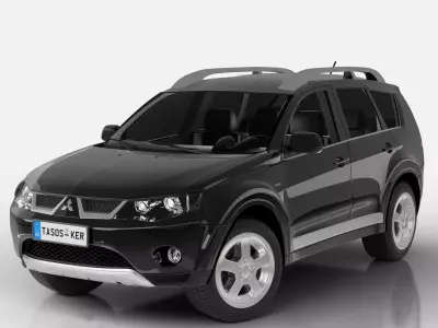 Mitsubishi Outlander 2008 3D model