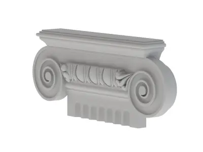 Pilaster Capital 002 3D model