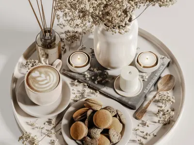 decorative set 137 3D model