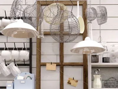 decorative set - 10 3D model