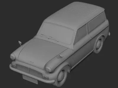 Commer Cob Vintage British Car Free 3D print model