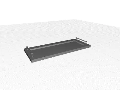Williamsburg Mediaval Tray 3D model
