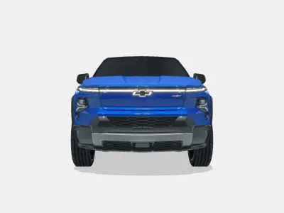 Chevrolet Silverado EV RST 2024 Low-poly 3D model
