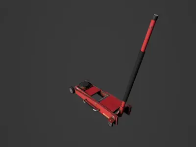 Jack - Wagenheber Low-poly 3D model