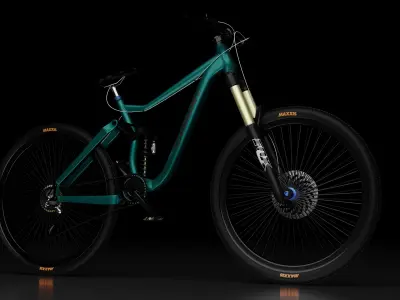 Mountain bicycle MTB Giant faith  3D model